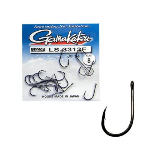 Крючок Gamakatsu LS-3313F -№8 (NS Black)