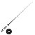 Комбо набор Rapala Flatstick (удочка, катушка, леска) 61см Medium Light