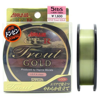Леска монофильная Sanyo Gt-R Trout Gold 100m 4lb